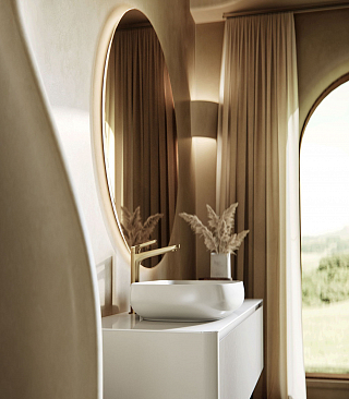 Фото дизайнерской мебель для ванны «Brenta» коллекции Verso
