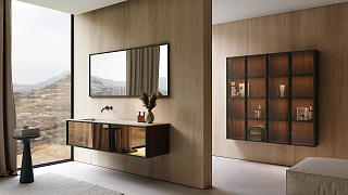 Фото дизайнерской мебель для ванны «Brenta» коллекции Cleo