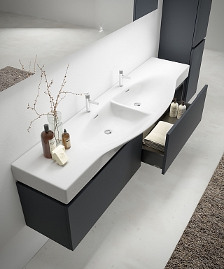 Фото дизайнерской мебель для ванны «Brenta» коллекции Armonia