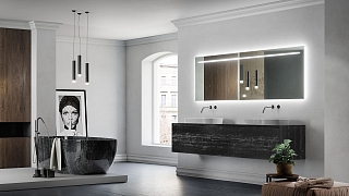 Фото дизайнерской мебель для ванны «Brenta» коллекции Scala